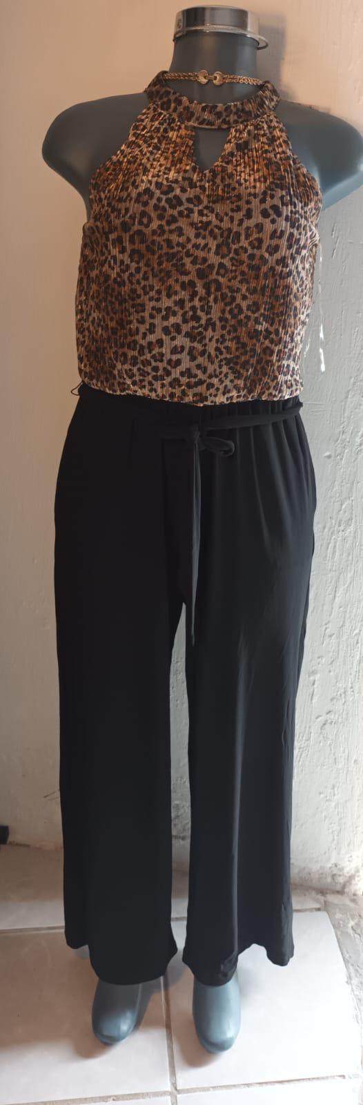 Jumpsuit con Top Animal Print — vestido importado