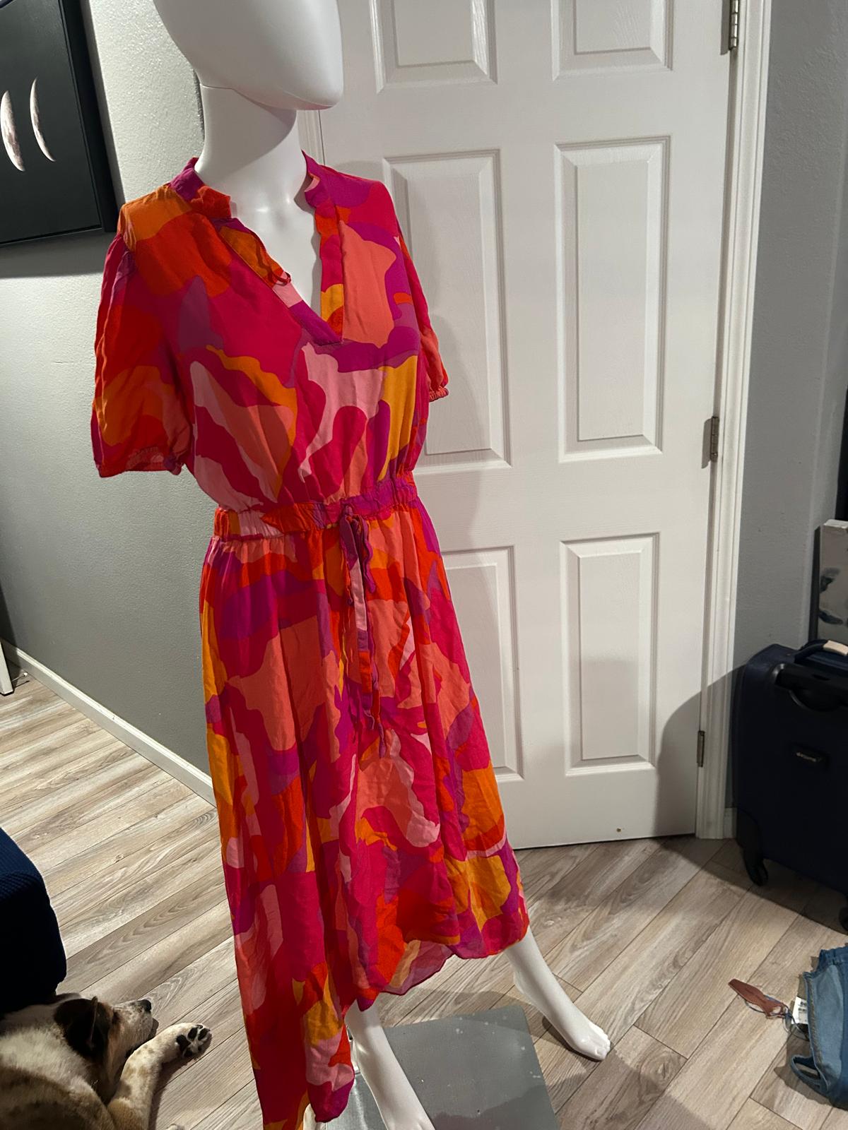 Vestido Midi Multicolor — vestido importado